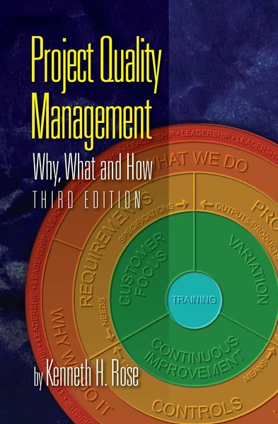 Produktbild: Project Quality Management, Third Edition