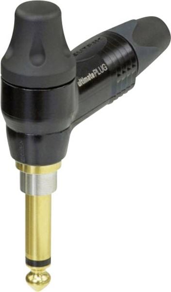 Produktbild: Neutrik NP2RX-ULTIMATE Klinken-Steckverbinder 6.35 mm Stecker, gewinkelt Polzahl: 2 Mono Schwarz 1 St.