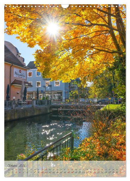 Produktbild: Gr&uuml;&szlig;e aus der Herzogstadt Erding (Wandkalender 2026 DIN A3 hoch), CALVENDO Monatskalender