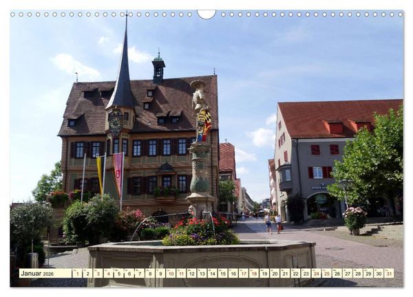 Produktbild: Unterwegs in Bietigheim-Bissingen (Wandkalender 2026 DIN A3 quer), CALVENDO Monatskalender