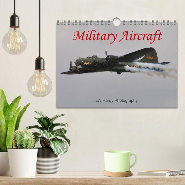 Produktbild: Military Aircraft (Wall Calendar 2026 DIN A4 landscape), CALVENDO 12 Month Wall Calendar