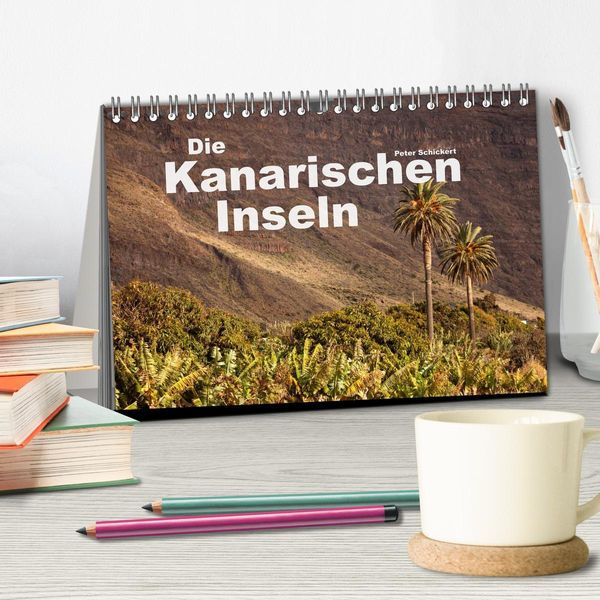 Produktbild: Die Kanarischen Inseln (Tischkalender 2026 DIN A5 quer), CALVENDO Monatskalender