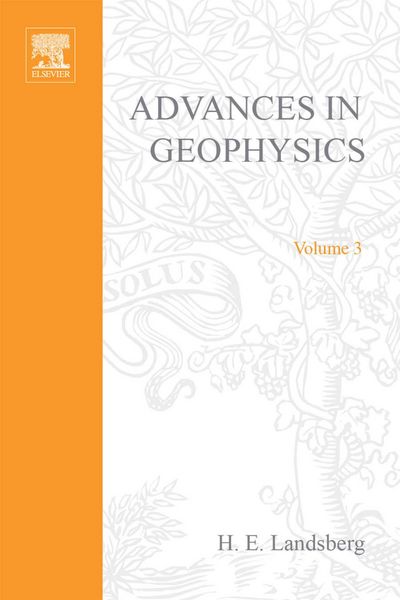 Produktbild: Advances in Geophysics