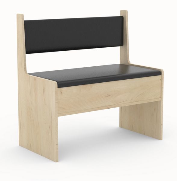 Produktbild: Holz Eckbank Sitzbank Bank Truhe Esal Breite 80 cm
