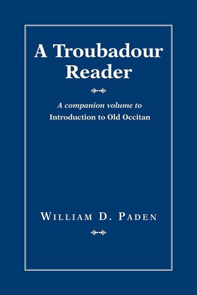Produktbild: A Troubadour Reader