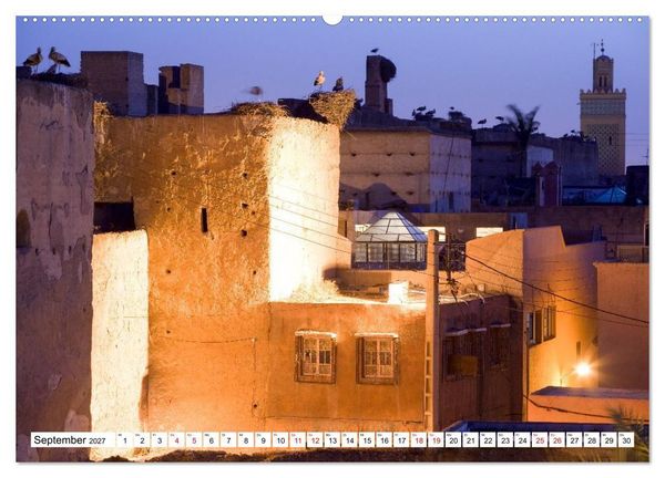 Produktbild: Marrakesch - Momente einer Reise (hochwertiger Premium Wandkalender 2027 DIN A2 quer), Kunstdruck in Hochglanz