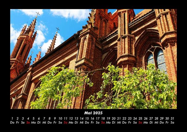 Produktbild: Architektur 2025 Fotokalender DIN A3