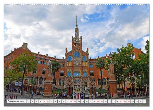 Produktbild: BARCELONA, Traumziel am Mittelmeer (hochwertiger Premium Wandkalender 2026 DIN A2 quer), Kunstdruck in Hochglanz