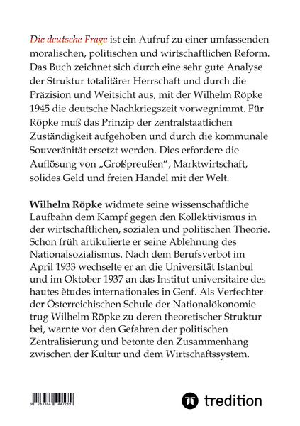 Produktbild: Die deutsche Frage
