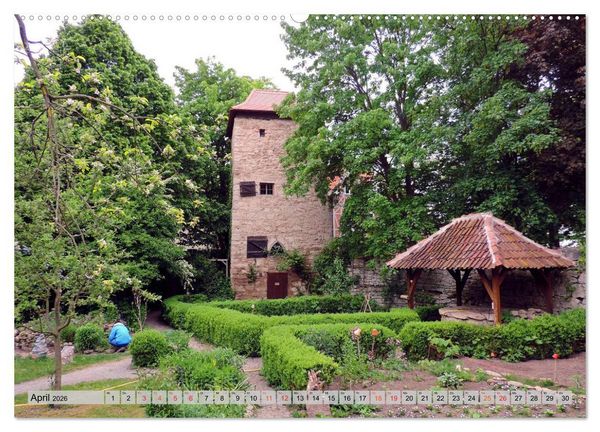 Produktbild: Bad Langensalza - Die Kur- und Gartenstadt (hochwertiger Premium Wandkalender 2026 DIN A2 quer), Kunstdruck in Hochglanz