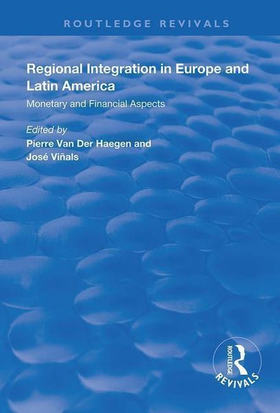 Produktbild: Haegen, P: Regional Integration in Europe and Latin America