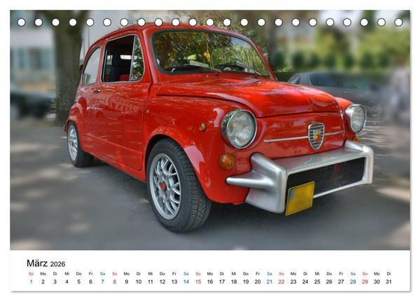 Produktbild: Oldtimer - Altes Blech in neuem Glanz (Tischkalender 2026 DIN A5 quer), CALVENDO Monatskalender