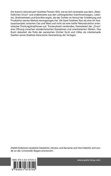 Produktbild: Goethes Persien-Bild