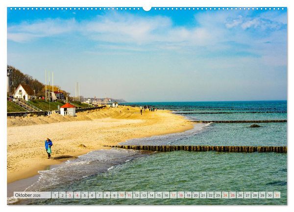 Produktbild: K&uuml;hlungsborn Impressionen (hochwertiger Premium Wandkalender 2026 DIN A2 quer), Kunstdruck in Hochglanz