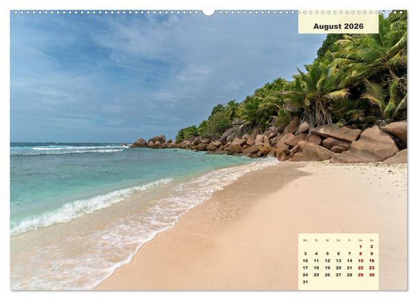 Produktbild: Ein Paradies aus Sand und Meer (Wandkalender 2026 DIN A2 quer), CALVENDO Monatskalender