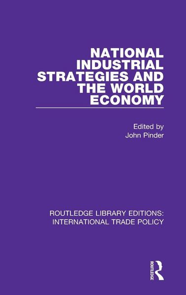 Produktbild: National Industrial Strategies and the World Economy