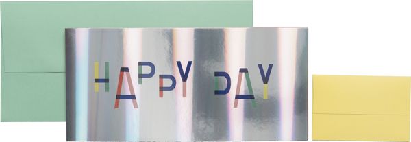 Produktbild: Geschenkkarte 11x23cm Nica si