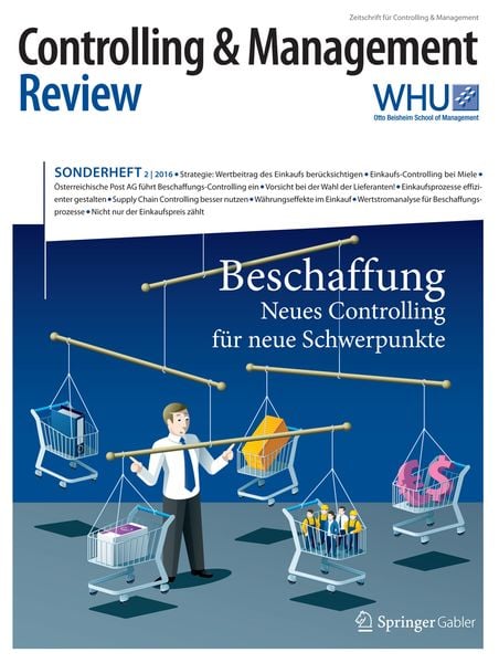 Produktbild: Controlling & Management Review Sonderheft 2-2016