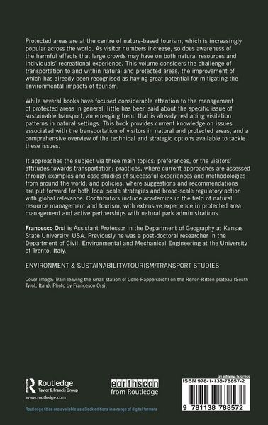 Produktbild: Sustainable Transportation in Natural and Protected Areas