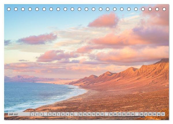 Produktbild: Wundersch&ouml;nes Fuerteventura (Tischkalender 2027 DIN A5 quer), CALVENDO Monatskalender