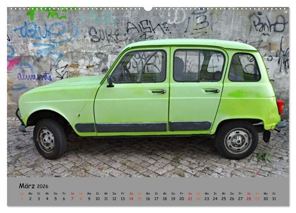 Produktbild: Autos, die wir liebten (Wandkalender 2026 DIN A2 quer), CALVENDO Monatskalender