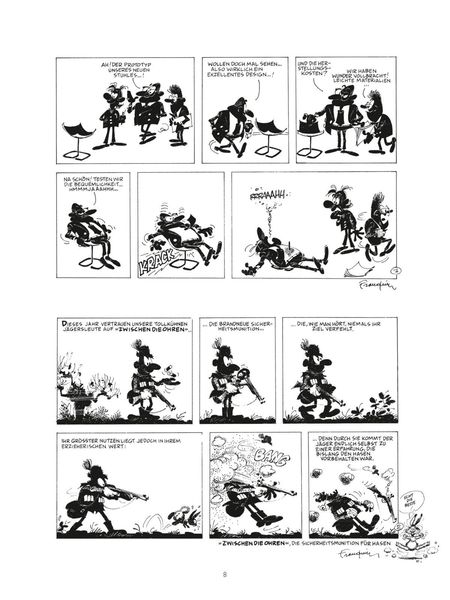 Produktbild: Schwarze Gedanken Gesamtausgabe (Hochwertige Jubil&auml;umsedition 100 Jahre Franquin)