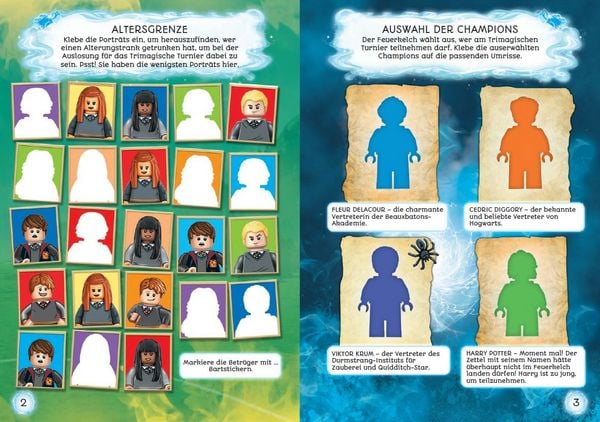 Produktbild: LEGO&reg; Harry Potter&trade; &ndash; Stickerabenteuer, Das trimagische Turnier