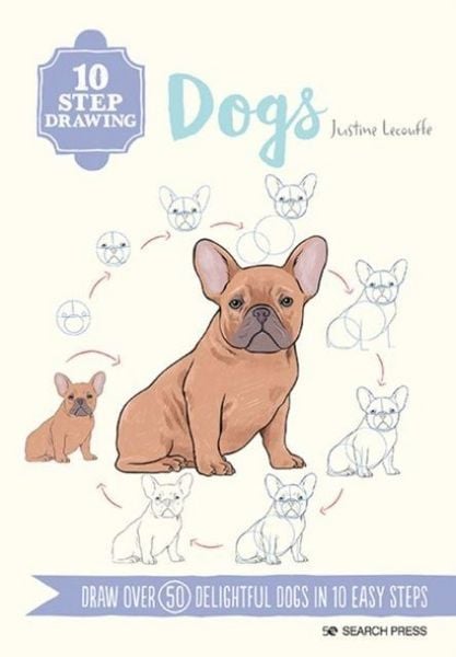 Produktbild: 10 Step Drawing: Dogs
