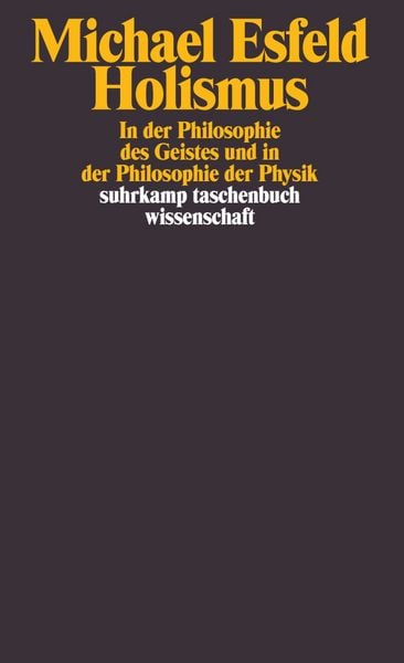 Produktbild: Holismus in der Philosophie des Geistes und in der Philosophie der Physik