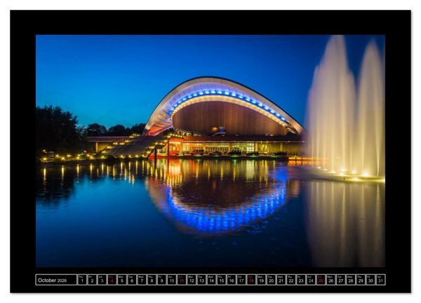 Produktbild: Berlin. 2026 (Wall Calendar 2026 DIN A3 landscape), CALVENDO 12 Month Wall Calendar