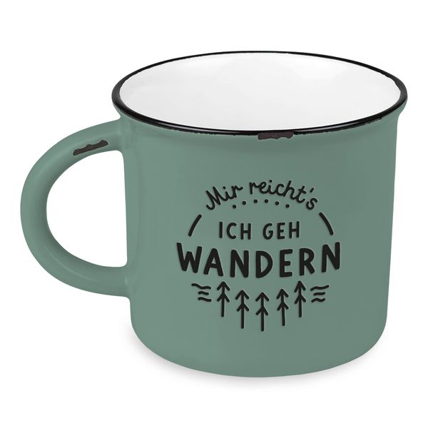 Produktbild: Becher Vintage Berggl&uuml;ck Mir reicht's