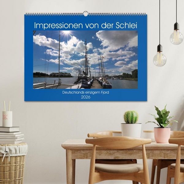 Produktbild: Impressionen von der Schlei - Deutschlands einzigem Fjord (Wandkalender 2026 DIN A2 quer), CALVENDO Monatskalender