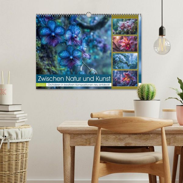 Produktbild: Zwischen Natur und Kunst (Wandkalender 2026 DIN A3 quer), CALVENDO Monatskalender