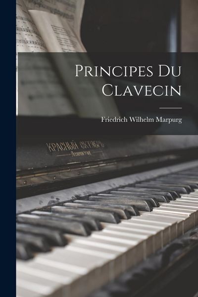 Produktbild: Principes du clavecin