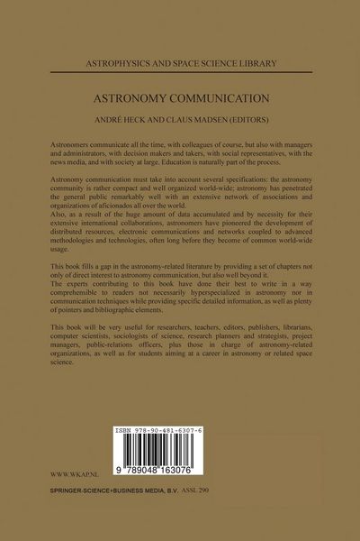 Produktbild: Astronomy Communication