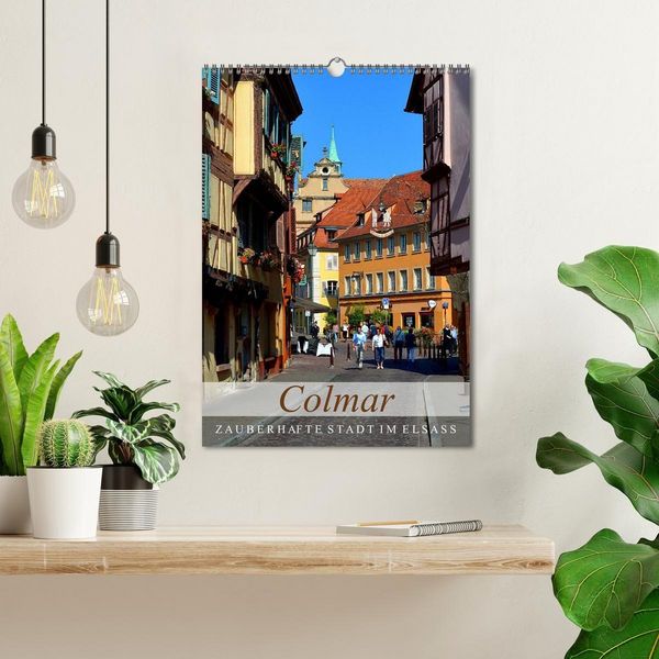 Produktbild: Colmar - Zauberhafte Stadt im Elsass (Wandkalender 2027 DIN A3 hoch), CALVENDO Monatskalender