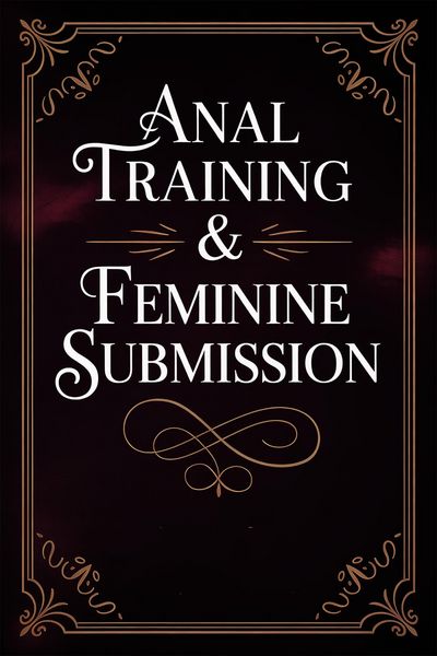 Produktbild: Anal Training & Feminine Submission