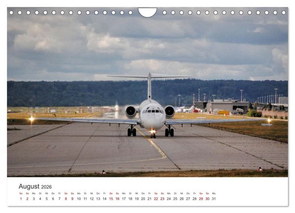 Produktbild: Ein Jahr am Flughafen Stuttgart (Wandkalender 2026 DIN A4 quer), CALVENDO Monatskalender