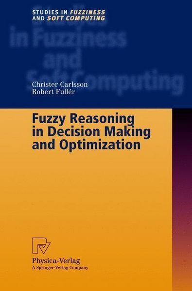 Produktbild: Fuzzy Reasoning in Decision Making and Optimization