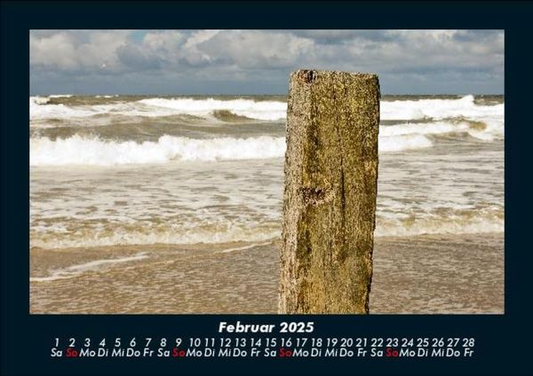 Produktbild: Nordsee 2025 Fotokalender DIN A5