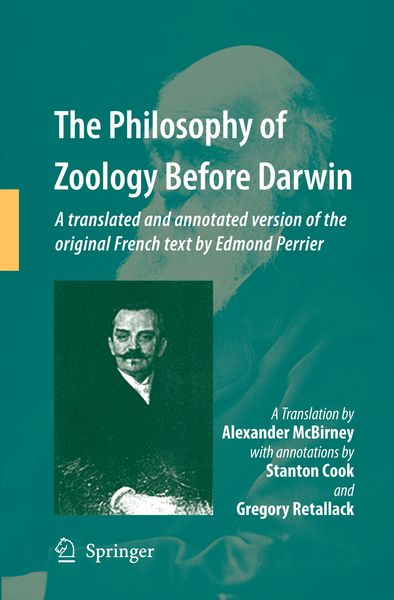 Produktbild: The Philosophy of Zoology Before Darwin