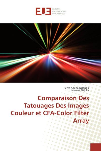 Produktbild: Comparaison Des Tatouages Des Images Couleur et CFA-Color Filter Array