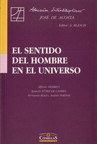 Produktbild: El sentido del hombre en el Universo