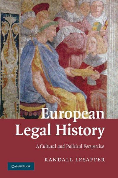 Produktbild: European Legal History