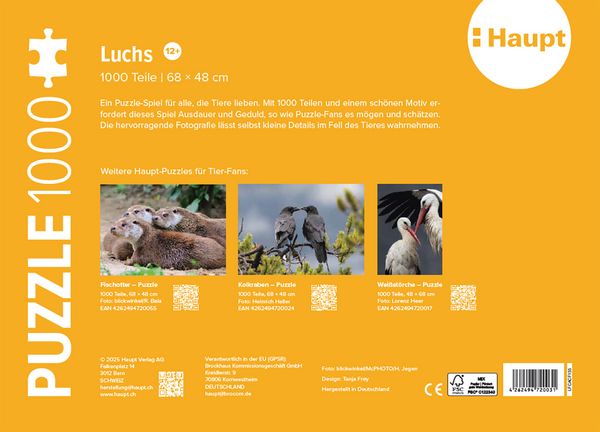 Produktbild: Luchs &ndash; Puzzle