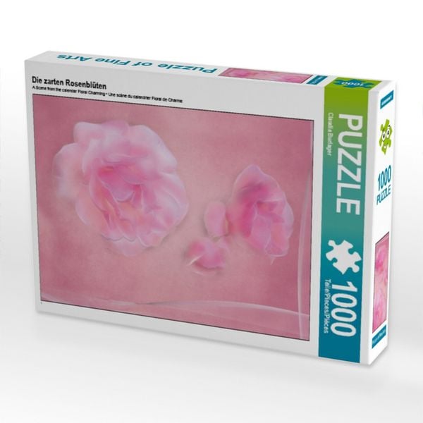 Produktbild: Die zarten Rosenbl&uuml;ten (Puzzle)