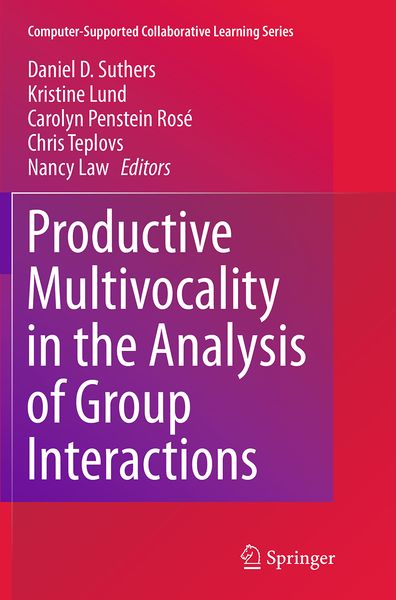 Produktbild: Productive Multivocality in the Analysis of Group Interactions