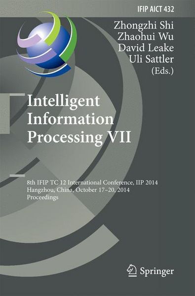 Produktbild: Intelligent Information Processing VII