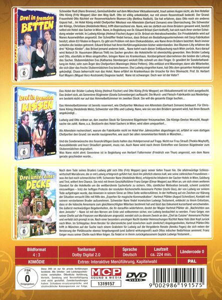 Produktbild: Drei in fremden Betten / Drei in fremden Kissen / Drei unter einer Decke [3 DVDs]