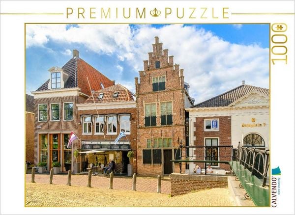 Produktbild: CALVENDO Puzzle Edam, Damplein | 1000 Teile Lege-Gr&ouml;&szlig;e 64x48cm Foto-Puzzle f&uuml;r gl&uuml;ckliche Stunden